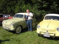 The proud Winner and his Kombi (Photo � G.Schiller)