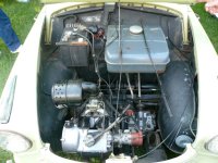 Kombi's Original Engine Compartment (Photo � J.Janecek)